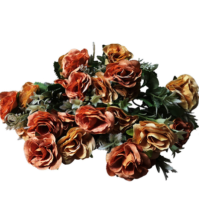 Het Kabinetsbloemstuk van TV van Rose Dining Room Desktop van de stoffen Kunstmatig Hydrangea hortensia