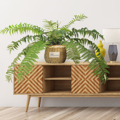Pu Artificial Potted Floor Plants For Garden Decoration
