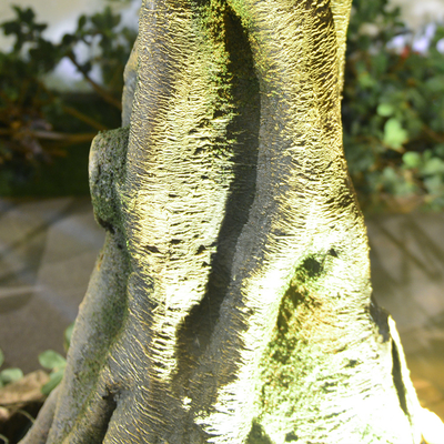 Real Touch Artificial Banyan Tree PU Evergreen Leaves Highly Simulated Trunk No Pest Plants