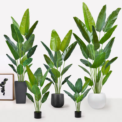 Artificial Bird of Paradise Plant Indoor - Wholesale Realistic Fake Palm Trees Manufacturer Direct