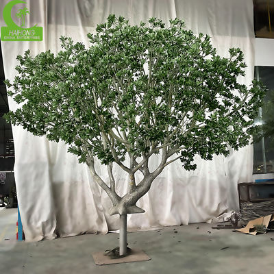 Factory Price Custom Large Green Ficus Tree Look Natural Fake Olive Tree Artificial Big Banyan Tree for Indoor Home Hotel