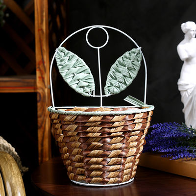 OEM Rabbit Ears Wall Hanging Flower Basket American Style