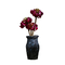 Zeldzame Rode Kunstmatige Succulente Ornamentenbloemen voor Bar
