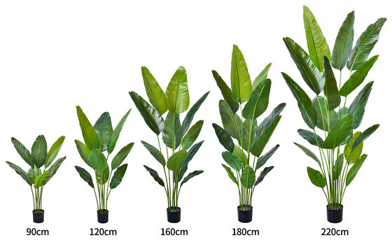 Artificial Bird of Paradise Plant Indoor - Wholesale Realistic Fake Palm Trees Manufacturer Direct