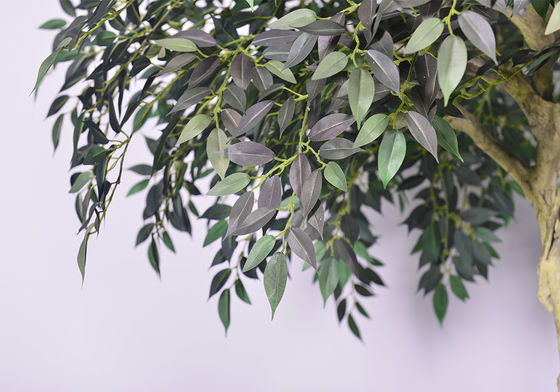 UV Resistant Fake Plant 2.5m tall faux potted olive tree In Planter for Indoor House Plants & Tall Floor Decor