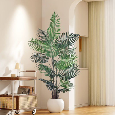 Kunstmatige palmbomen Areca Palmpot Plant voor buiten binnen landschap decoratie