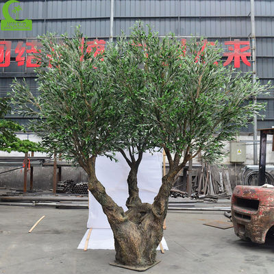 Customized Large Olive Artifical Tree Simulation Indoor Restaurant Decoration