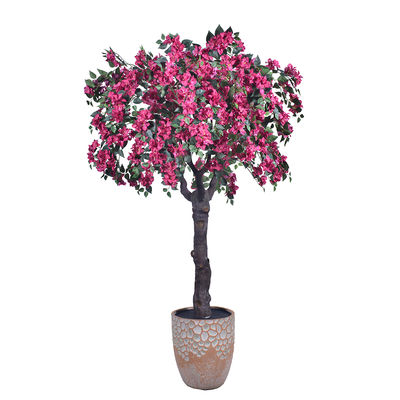 Kunstmatige planten Bijna natuurlijke kunstmatige bougainvillea roze bloemen Kerstfeest decoratie boom