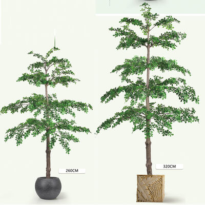 Artificial Terminalia Tree 180cm 260cm 320cm | Large Faux Tree for Hotel & Commercial Landscaping | Indoor Outdoor Decor