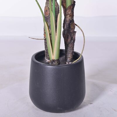 haihong Artificial plant Silk Bird of Paradise Tropical Palm Tree Potted Plant for Decor