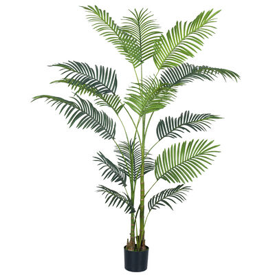 180cm Nieuwe Hawaii Palm Kunstmatige Tropische Palm Pot Kunstgroene Planten voor Binnendecoratie