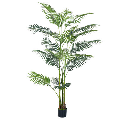 Groothandel kunstmatige planten voor binnenruimten False Hawaii PalmPotted Plants For Indoor Decor