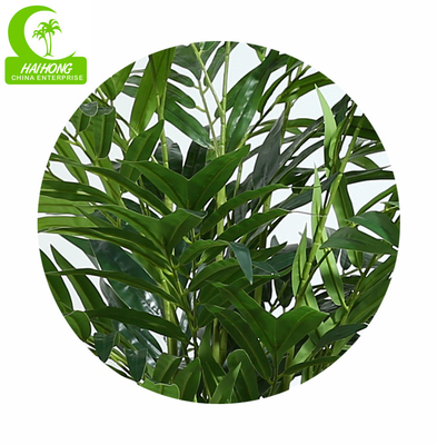 Potted Realistic 110cm Artificial Areca Palm Tree Floor Standing