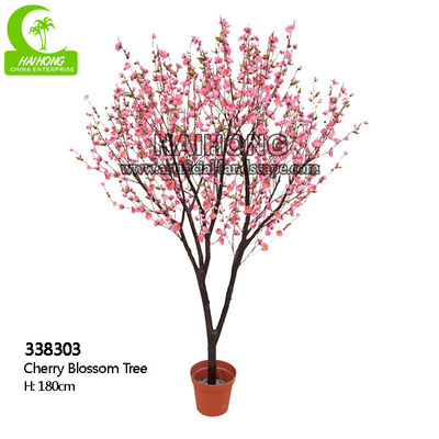 Fabrieks Met de hand gemaakte Hoge Simulatie 180cm het Kunstmatige Cherry Blossom Tree For Garden-Modelleren
